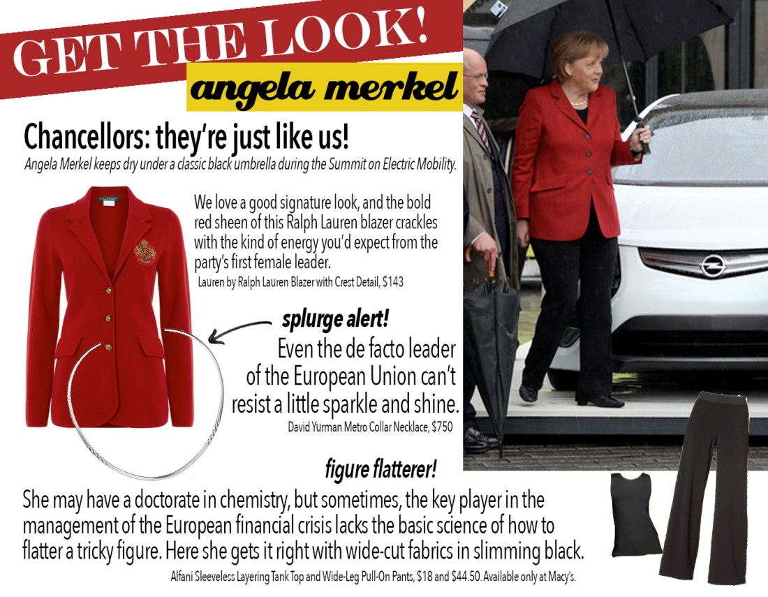 get the look: angela