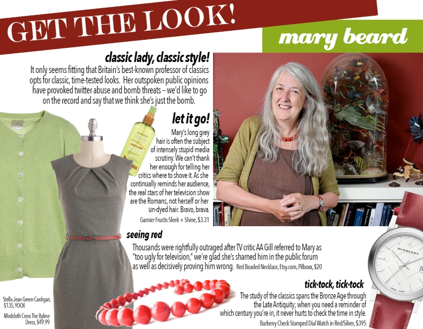 get the look: mary