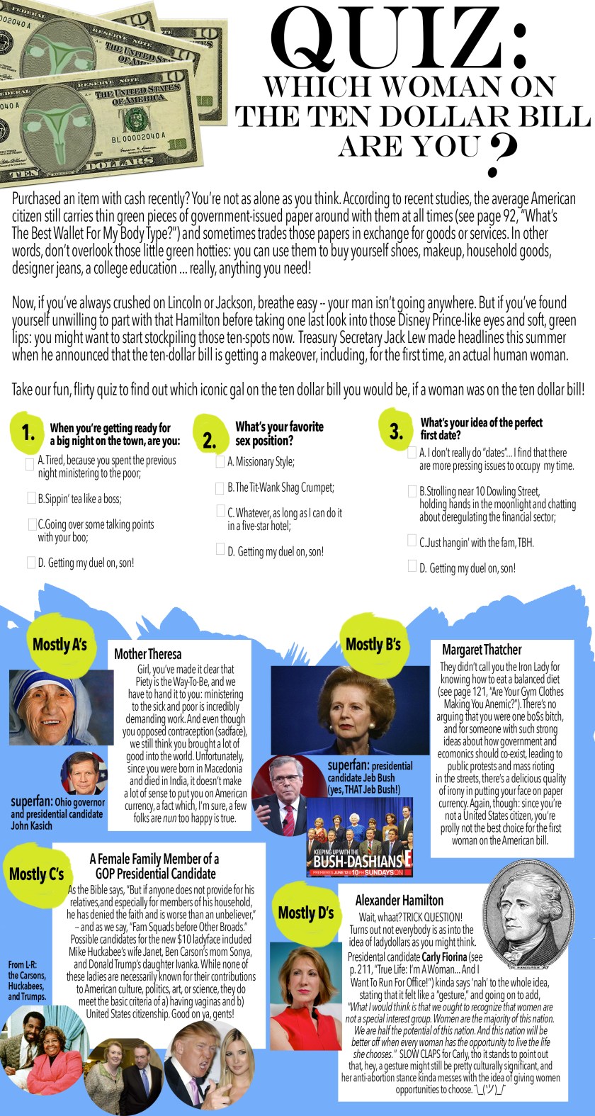 ten dollar quiz